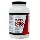 Beverly International Mass Amino Acids, 500 Tabs. Use Pre-Post Workout, con Comidas, Esencial para la recuperación muscular y reparación. Perfil completo de Aminoácidos