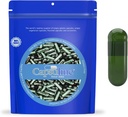 Capsuline Chlorophyll Vegetarian Empty Capsules Tamaño 0 Verde / Verde