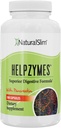 Natural Slim Digestive Enzymes for Women & Men - Helpzymes Essential Enzymes for Digestion, Gut Health, Gas Bloating Relief with Bromelain, Ox Bile, Pancreatin. " Betaine HCL - 100 Capsules Solo