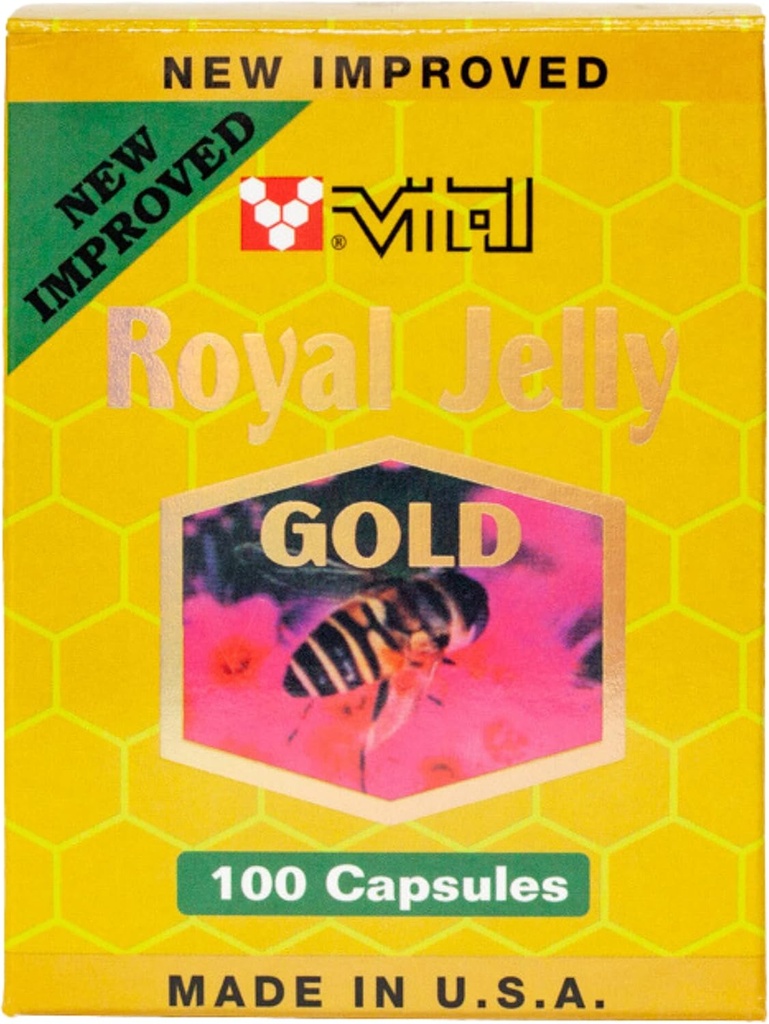 Nueva mejorada super oro real jalea 200 cápsulas 2000mg