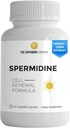 Suplemento espermidina – 60 cápsulas vegetales – Extracto de Germ de trigo con 1000 mg de espermidina, mejorado con BioPerina para absorción óptima (1-Pack)