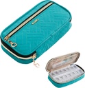 BAGSFY Pill Organizer Case 2 Times a Day- Weekly Medicine Organizer Travel Pill Box with Removable 7 Day Medicine Case Container for Fish Oil, Vitamina, Suplemento