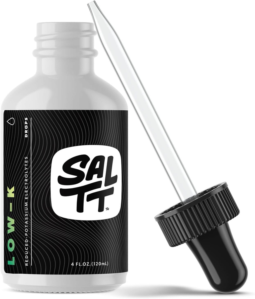 SALTT Low-K Suplemento de ayuno para sodio e iónico de ayuno de magnesio ← Suplementos minerales de ayuno intermitente Ø Electrolyte Replenisher