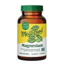 MegaFood Magnesium - Soporta el sistema nervioso del corazón - Suplemento Magnesio con Glycinate de Magnesio fermentado - Vegan, Gluten-Free, Non-GMO y Kosher - Hecho sin 9 Alérgenos Alimentarios - 60 Tabs