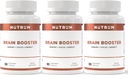 Suplemento del Booster del Cerebro - Suplemento Nootropic del Poder Cerebro - Píldoras de Cerebro para Focus, Memory, Clarity, Energy & Better Concentration with Alpha-GPC, L-Theanine, Rhodiola, Ginseng, Guarana (Pack of 3)