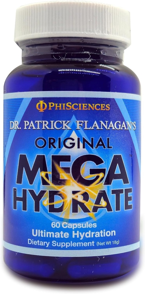 MegaHydrate 60 cápsulas - Dr Patrick Flanagan por Phi Sciences