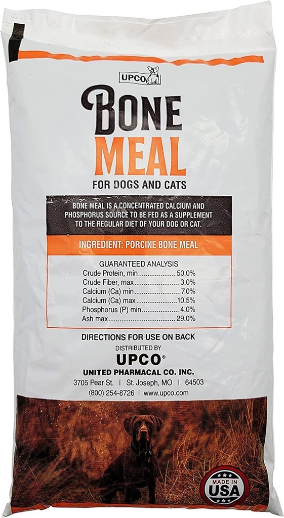 Suplemento de carne de hueso para perros y gatos (1 bolsa de libras)