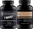 Nugenix Nitric Oxide Booster y T-Boost Free Testosterone Booster para Hombres