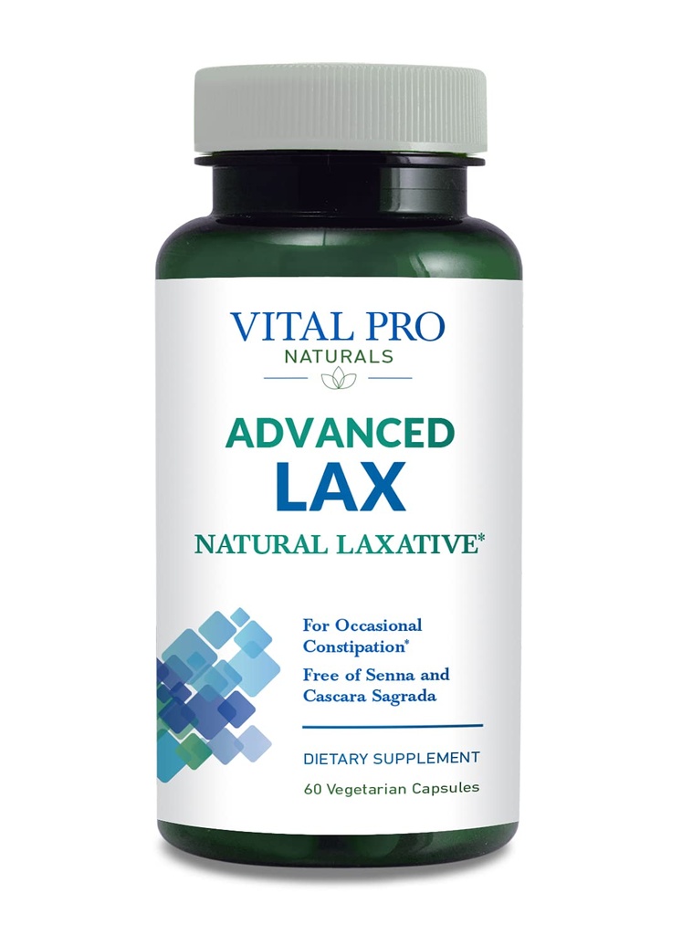 Vital Pro Naturals - Cápsulas de laxación natural avanzada Fórmula 60