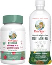 Multivitamina de MaryRuth Gummies for Women (Cherry & Raspberry) " Liquid Nighttime Multimineral (Pineapple) ← Clean Label Project Verified® ← Vegan ¦ Beauty, Bedtime Routine "