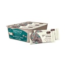 GoMacro MacroBar Proteína Vegana Orgánica Bares - Chocolate oscuro + Almendras (2.3 Bares de onza, 12 Cuentas)