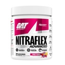 GAT SPORT Nitraflex Advanced Pre-Workout Powder, aumenta el flujo sanguíneo, aumenta la fuerza y la energía, mejora el rendimiento del ejercicio, hombres y mujeres (Fruit Punch, 30 servicios)