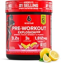Polvo de seis estrellas para hombres y mujeres, limonada rosa (30 piezas) - Preworkout Explosion 2.0 Energy Powder Drink Mix with Beta-Alanine & Caffeine - Productos de Nutrición Deportiva