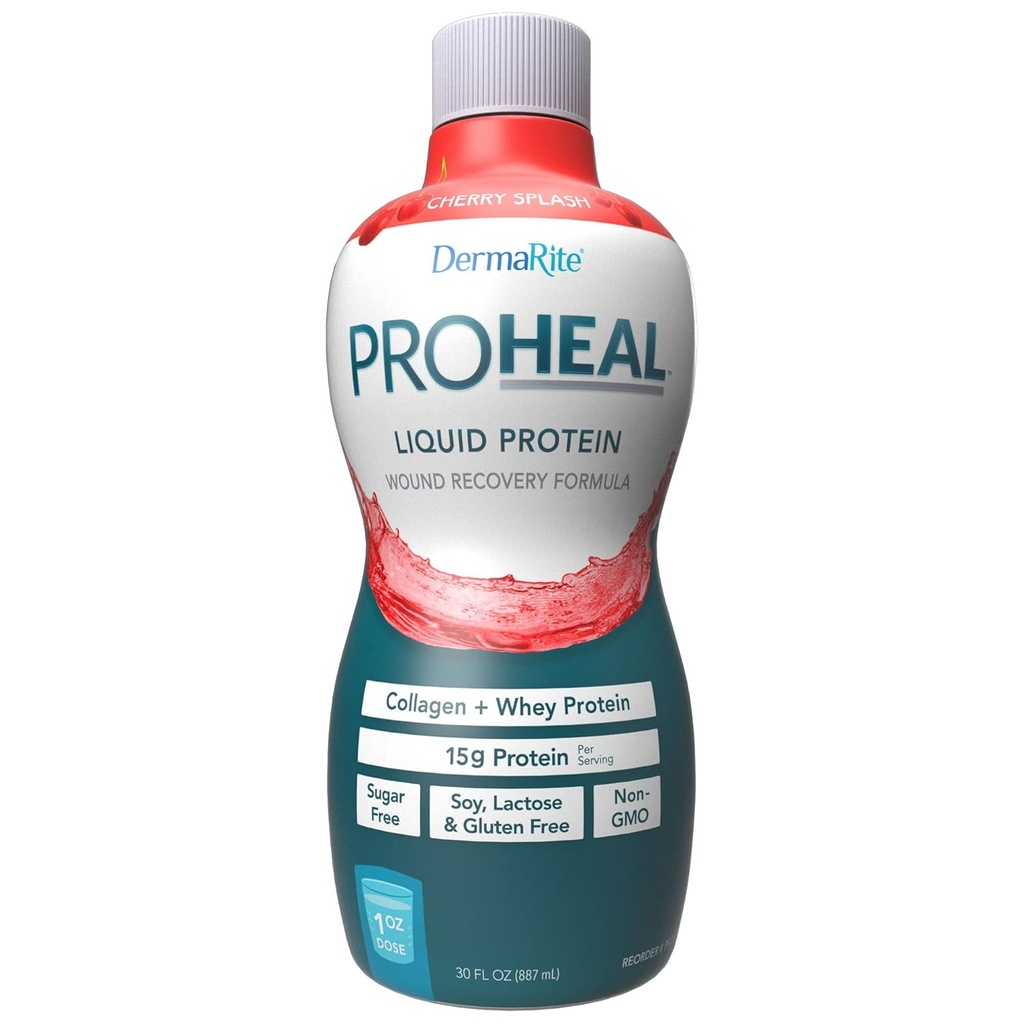Dermarite Industries Proheal Sugar-Free Liquid Protein Suplemento