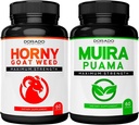 Fadogia Agrestis y Tongkat Ali (120 Conteo) Athletic Performance & Muscle Mass Performance Blend y Muira Puama Root Extract (60 Conde) Premium Capsules Tested for Potency & Purity - USA Made