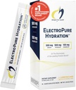 Diseños para la salud ElectroPure Hydration Packets - Clementine-Flavored Electrolytes Polvo, No Azúcar - Bebida Mix Packets con vitamina C, Magnesio + Zinc - Hydrate + Replenish (14 Stick Packets)