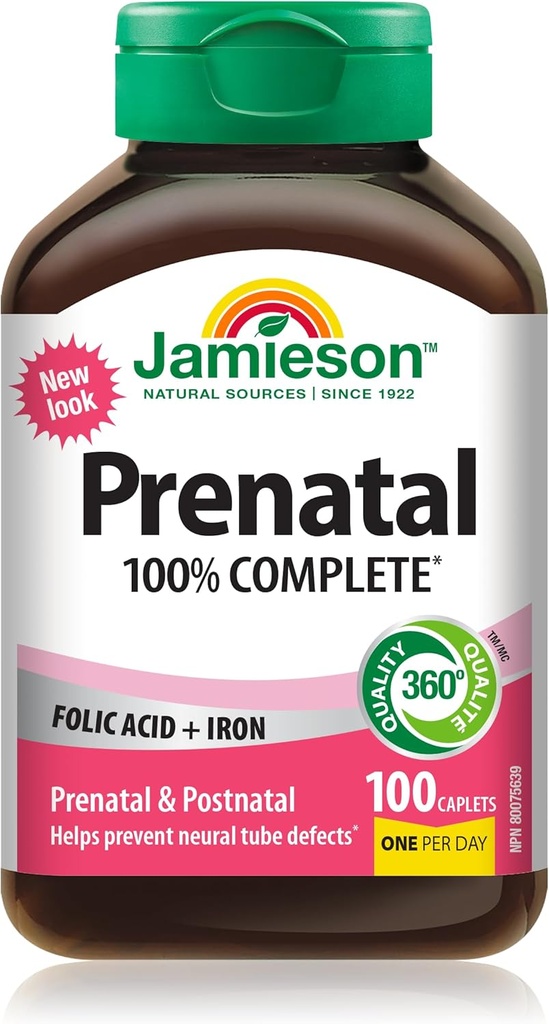 Jamieson multivitamina prenatal 100Caplets