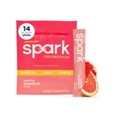 AdvoCare Spark - Energy Drink Mix - Vitamin &amp; Amino Acid Supplement - Supports Energy & Focus* - Portable Immune Support* - Sugar-Free - Sunrise Grapefruit, 14 Stick Packs (2,5 oz)