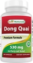 Mejores Naturales Dong Quai 530 mg 180 cápsulas