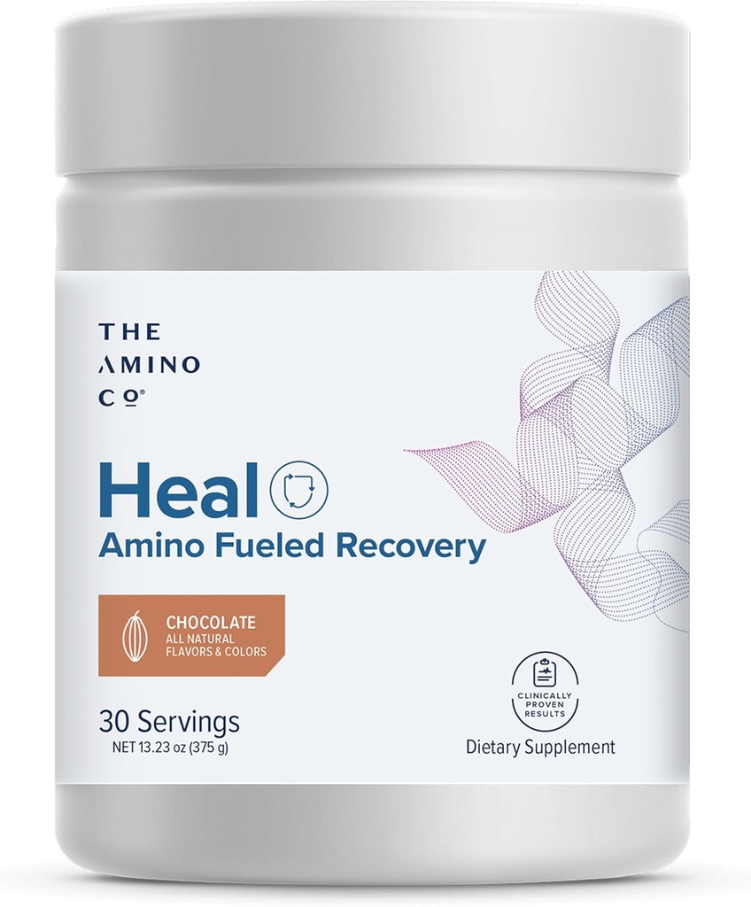 El Amino Co. Post Workout Recovery Bebida con Pure Eaa Amino Amino Acid Fórmula - Cretina Monohydrate Powder para Reparación muscular eficiente, Vegan y Keto-Friendly con Chocolate Flavor - 13.23oz.