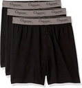 Boxers para hombres 100% algodón orgánico, cajas suaves para hombres, 3-Pack