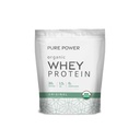 Dr. Mercola Pure Power Organic Whey Protein - 20 g Protein - Apoya el Crecimiento del Musculo & Energy - Grass-Fed Whey Concentrate - 15 Servings (20.60 oz) - Original