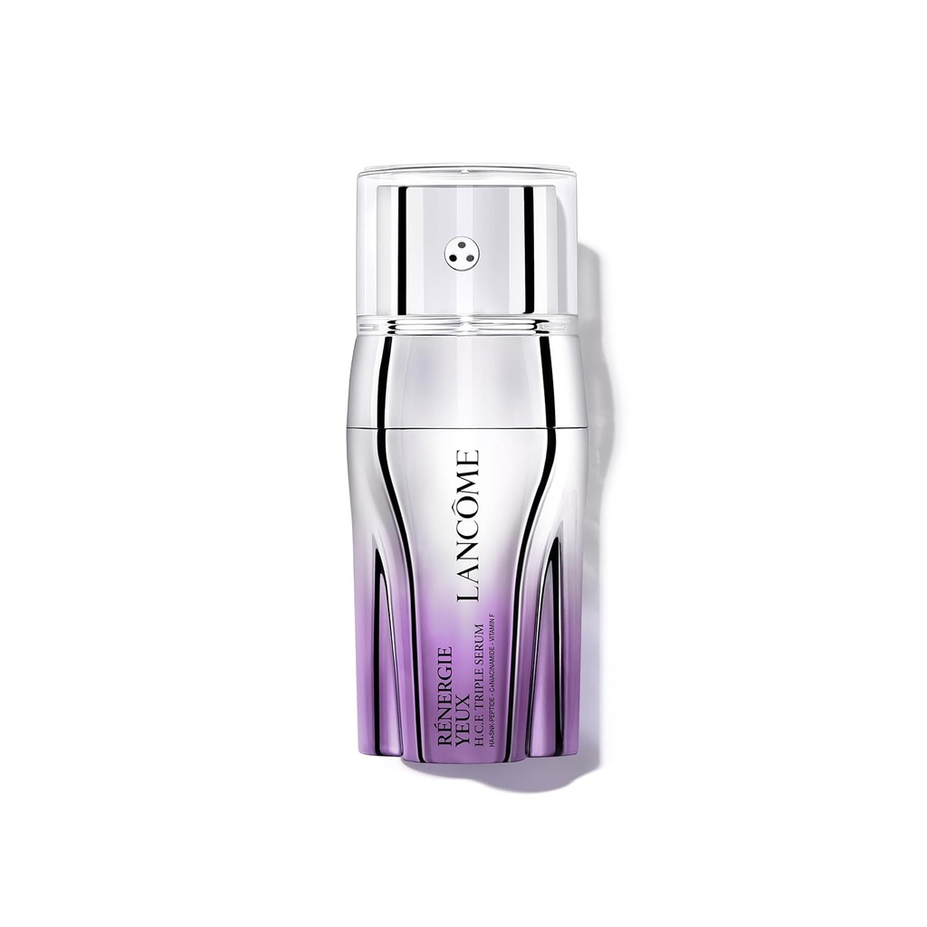 Lancôme Rénergie H.C.F. Triple Ojo Suero – Ojo Anti-Envejecimiento Suero con Ácido Hialurónico, Vitamina C & Niacinamida para Levantamiento, De-Puffing, Smoothing Fine Lines & Brightening Eye Contour - 0.67 Fl. Oz