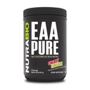 NutraBio – EAA Puro – 9 Aminoácidos – Reparación muscular y recuperación, 30 Servimientos, Limeada de cereza – Pre o Post Workout – Recuperación de todo el día