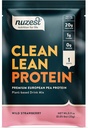 Nuzest - Pea Protein Powder - Clean Lean Protein, Premium Vegan Plant Based Protein Powder, Dairy Free, Gluten Free, GMO Free, Naturally Sweetened Protein Shake, Wild Strawberry, 1 Serving, 0.9 oz