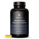 Inessa Methylated Multivitamin for Mens and Women - Advanced Natural Daily Mens Multivitamins with CoQ10 100mg, Vitaminas D3, K2, A, B Complex Vitamins, Folic Acid & Zinc - 60 Vegan Tablets