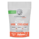 Sunwarrior Creatine HMB Monohydrate Powder Muscle Recovery, 240g Pre Workout Suplemento para Hombres &amp; Mujeres, Micronized Leucine Recuperación Suplemento Desarrollado 30 Servimientos