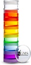 Medicina de 7 días Pill Organizer - Caja de Píldora Stackable, Tamaño pequeño extra - Colillas pequeñas y suplementos de vitamina - Mantener su medicina diaria organizada en un lugar
