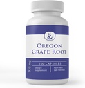 Ingredientes originales puros Oregon Grape Root, (100 cápsulas) Siempre puro, sin aditivos ni artillería, Lab Verified
