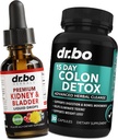 Suplemento de la vejiga " Colon Cleanser Detox - Suplementos de la vejiga ecológica gotas, 15 días de intestino Píldoras de limpieza Probiótico - Renal Cleanse Detox Urinary Tract Bowel Movement