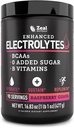 Zeal Naturals Electrolyte Powder Recovery Drink (90 Servings ¦ Raspberry Guava) w/ 0 Sugar +BCAAs +B-Vitamins Suplemento electrolito w Potasio Zinc & Magnesio para la hidratación - Keto Electrolitos