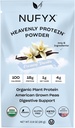 NUFYX® • Pólvora Skyly Protein® • Púrpura ecológica mundial 100% ecológica americana • Vegan • Gluten Gratis • Carb bajo (Creamy Vanilla, Packet)