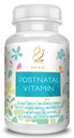 ACTIF Vitamina postnatal con 25+ Vitaminas orgánicas y hierbas orgánicas, Suplemento de Enfermería y Lactación, apoya el desarrollo cerebral del bebé, no GMO, hecho en EE.UU., 90 Conde
