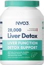 Milk Thistle 200mg Liver Detox Suplemento con Dandelion Root & Artichoke Extract Silencio 60 Capsules ← Silymarin Antioxidant Support,Liver Cleanse & Herbal Health Supplement