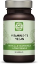 Fórmula Vegana Única con todos los 8 Tocoferols y Tocotrienols Vitamina E – No contiene metales pesados, contaminantes o conservadores - Certified Sustainable - Pelo, cicatrices y piel