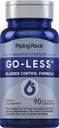 Piping Rock Bladder Control Pills for Women and Men latitud 90 Capsules  durable Maximum Strength Fórmula ¦ Pumpkin Seed Extract ← Non-GMO, Gluten Free Supplement