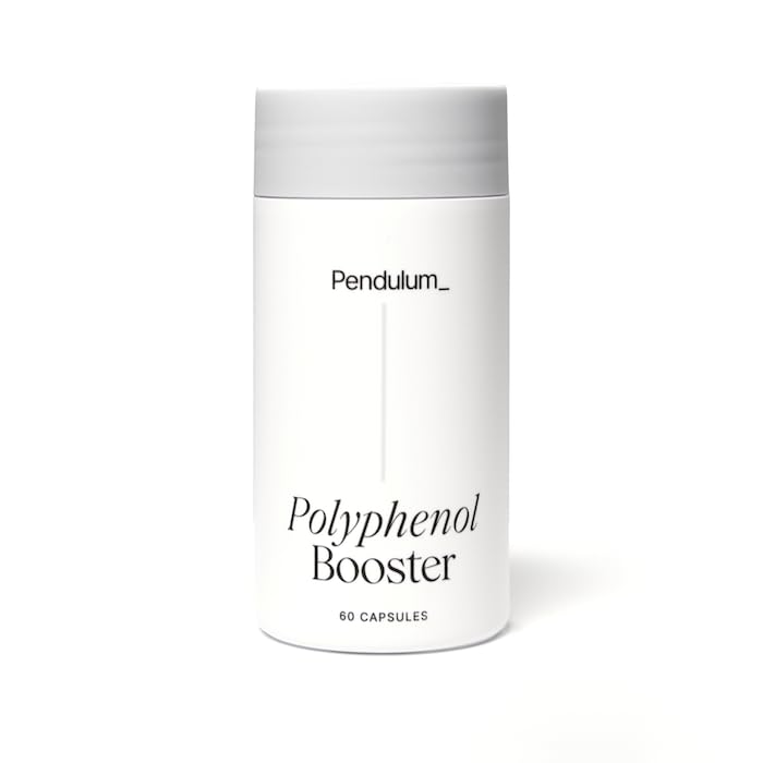 Péndulo Polifenol Booster, Antioxidante de Superalimentos, Planta Beneficial Compuestos para Buena Salud, Ayuda a Boost Akkermansia Muciniphila para Hombres (60 Capsules, 1-Pack)