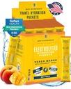 KEY NUTRIENTS Multivitamin Electrolytes Powder Packets - Tropical Peach Mango Post Workout and Recovery 40 Pack Hydration Packets - Sin azúcar, sin calorías - Travel Hydration Powder