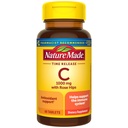 Nature Made Vitamina C 1000 mg con Rose Hips, Suplemento dietético para Immune Support, 60 Tablas de liberación del tiempo, 60 Day Supply