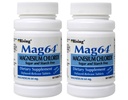 IRising Mag64 Magnesium Chloride Dietary Supplement Delayed-Release Tablets 64 mg, 60 Tablets (Pack of 2)