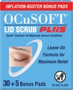 OCuSOFT Lid Scrub PLUS 35 - Pre-Moistened Sal-On Eyelid Wipes for Moderate to Severe Conditions - Moisturizing Eyelid Cleanser for Maximum Relief - 35 Count