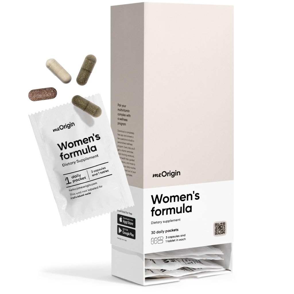 Complejo de suplementos multivitamina para mujeres, todo en uno con vitamina B12, A, C, Biotina, D, E, Folato, Collagen – 106 Nutrientes para la salud general de las mujeres, pelo y piel, energía, 30 días de suministro