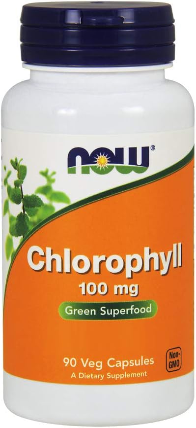 AHORA Alimentos Chlorophyll 100 mg Caps, 90 ct