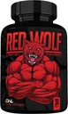 ONL Booster de testosterona de lobo rojo para hombres - Suplemento de último hombre para la resistencia de alta potencia, energía y fuerza - Suplemento de testosterona para hombres - w/Tongkat Ali Male Enhancement - 30 Ct