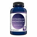 MD. Life Potassium Magnesium Supplement - 30 Capsules - High Absorption Magnesium Complex - Potassium Supplement to Support Vascular Health & Leg Cramp