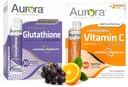 Aurora Nutraciencia Mega Vitamina C & Glutathione Bundle, 64 Packets